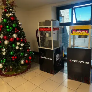 Carreta de poporopos en fiesta