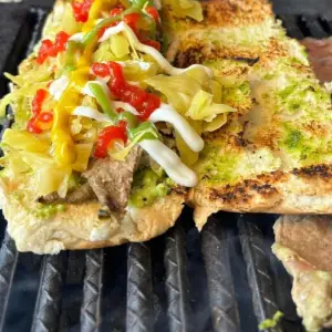 Shucos de carne guatemaltecos para eventos